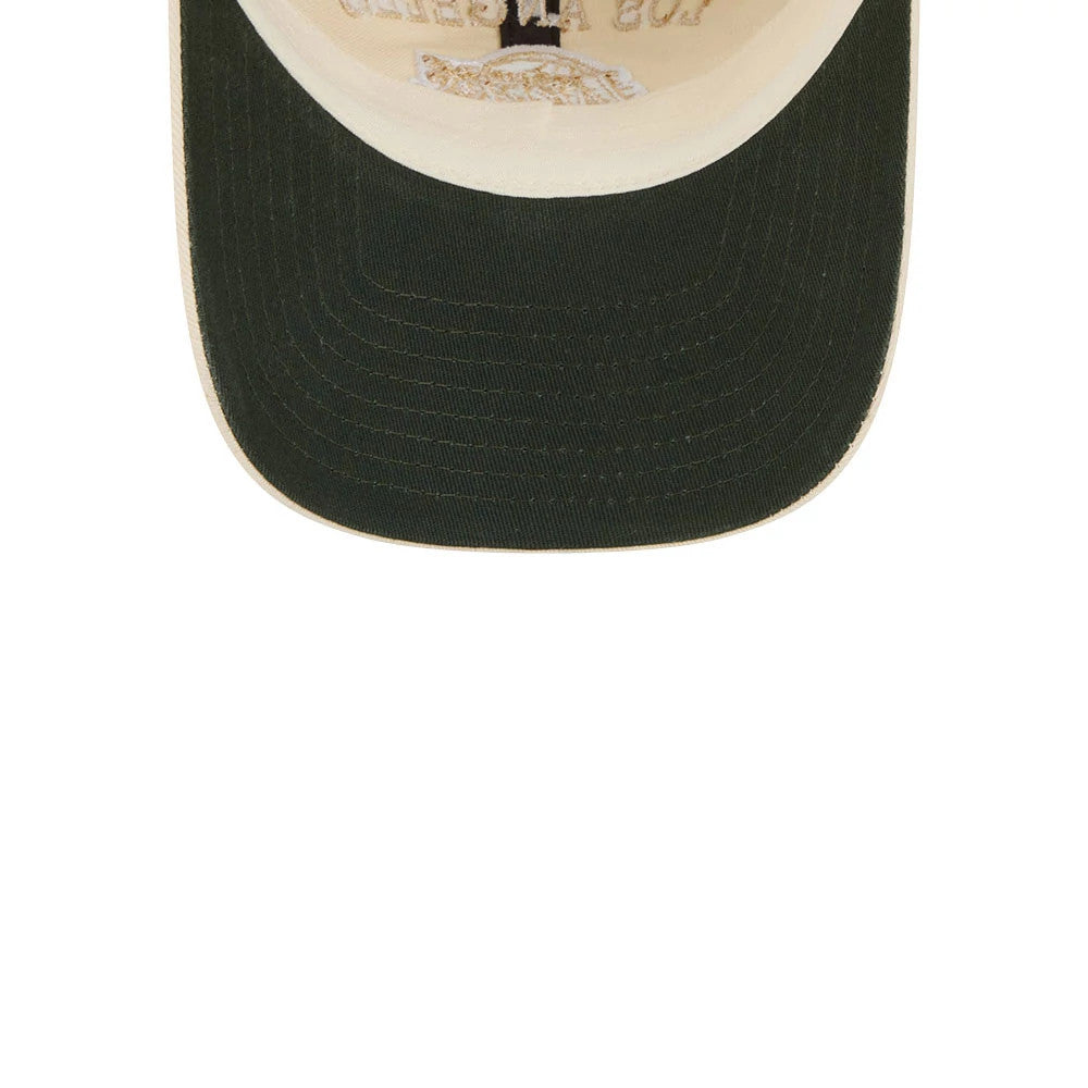 Pictured is this NBA Team Logo LA Lakers Casual Classic cap in beige. 2