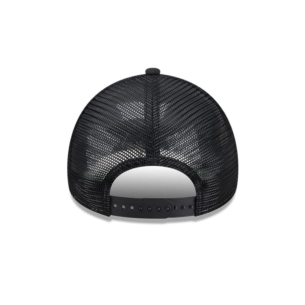 Pictured is this Space Jam Rivalry 9FORTY A-Frame Trucker cap in black. 8