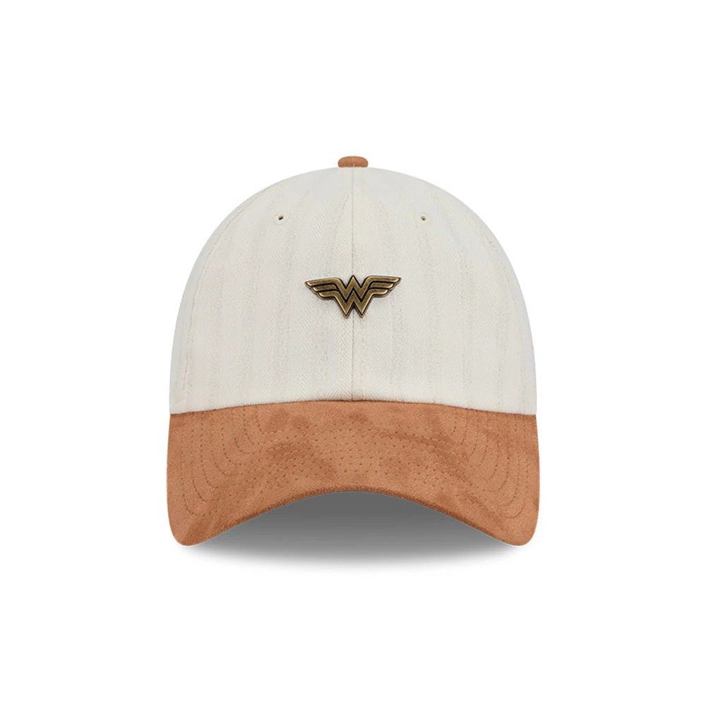 Pictured is this Womens DC Wonder Woman Casual Classic cap in white. 2