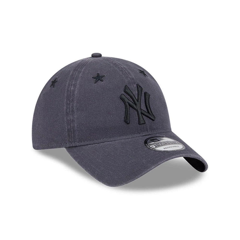 Pictured is this MLB Starry Eyelet New York Yankees 9TWENTY cap in black. 3