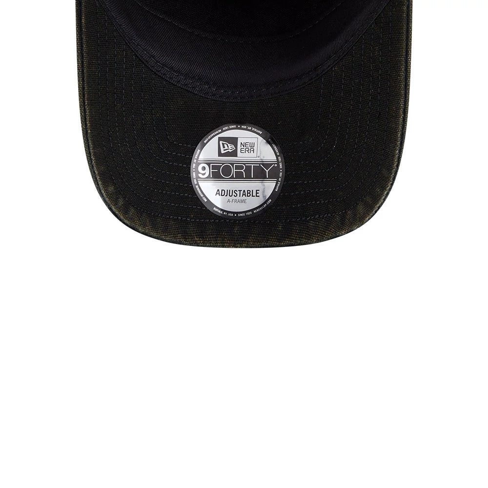 Pictured is this MLB Star Visor LA Dodgers 9FORTY A-Frame cap in black. 7