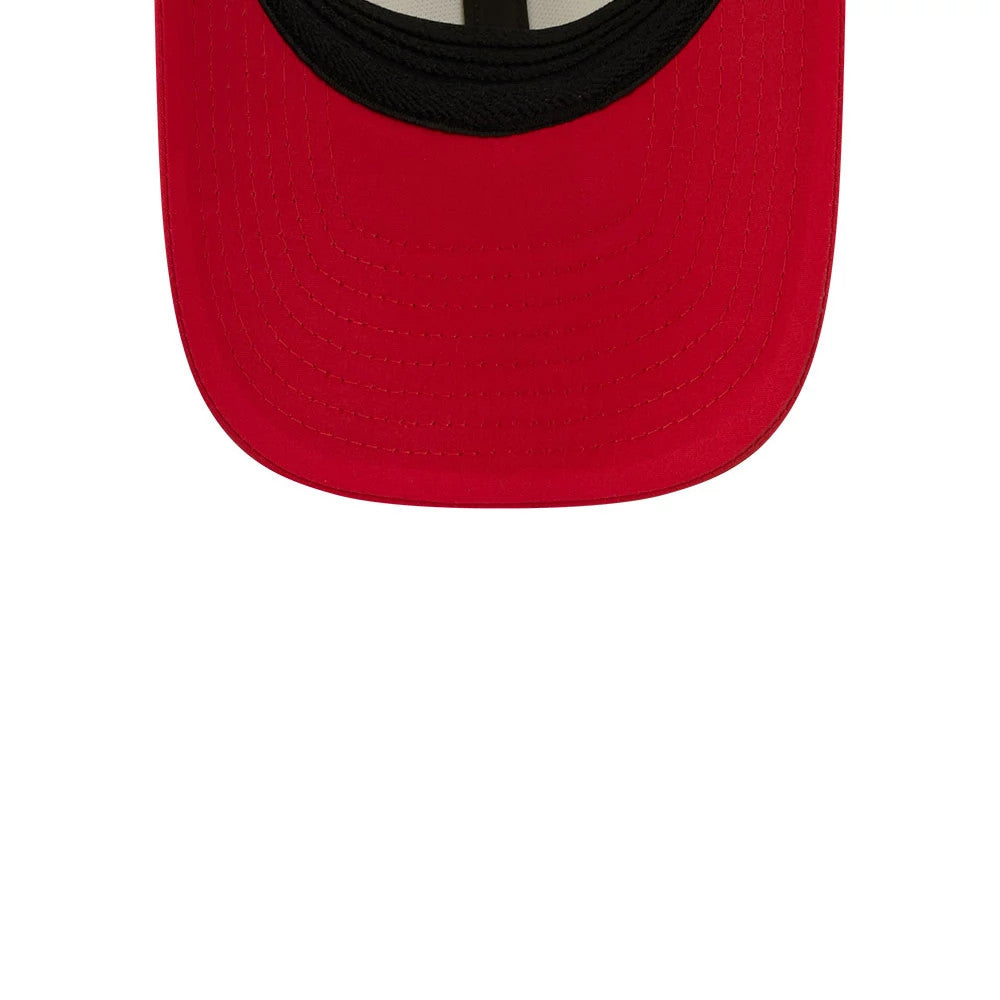 Pictured is this NFL Training 2026 Kansas City Chiefs 39THIRTY M-Crown Stretch Fit cap in white. 7