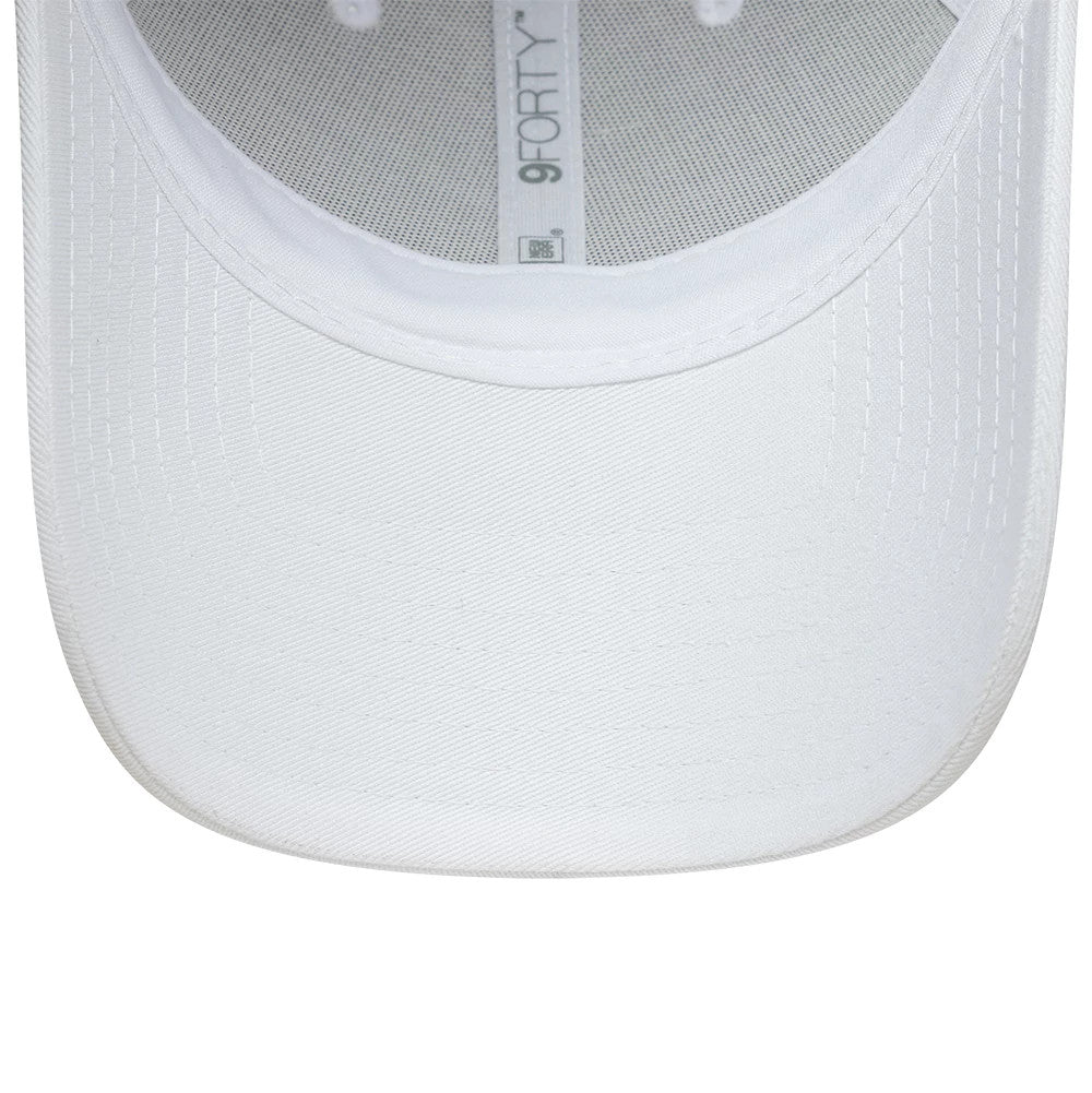 Pictured is this Lacoste X New Era 9FORTY cap in white. 5