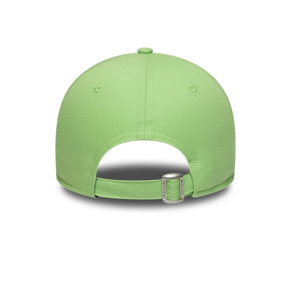 Pictured is this Womens Lacoste X New Era 9FORTY cap in pastel green. 4