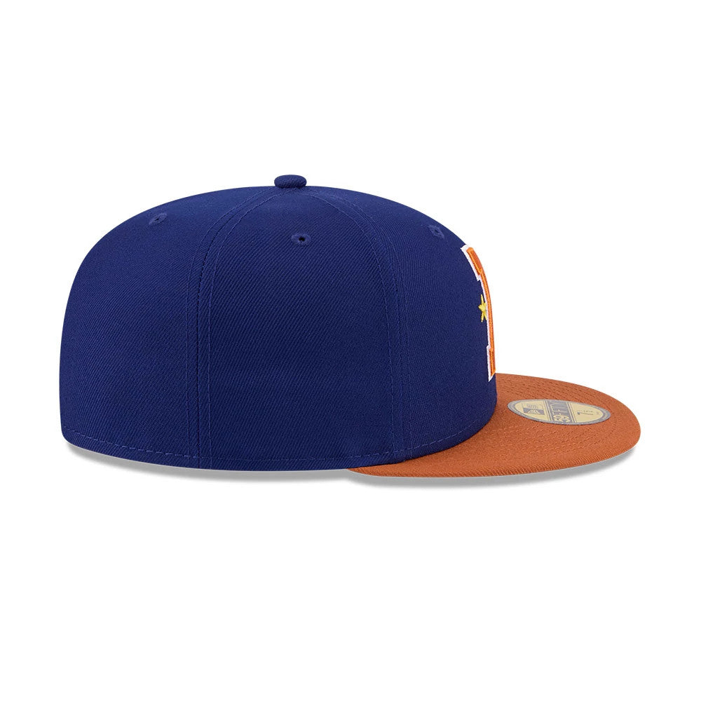 Pictured is this MiLB Theme Night Durham Bulls 59FIFTY Fitted cap in navy. 7