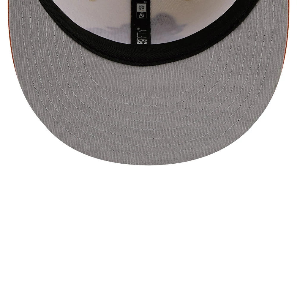 Pictured is this MiLB Theme Night Louisville Bats 59FIFTY Fitted cap in Cream. 2