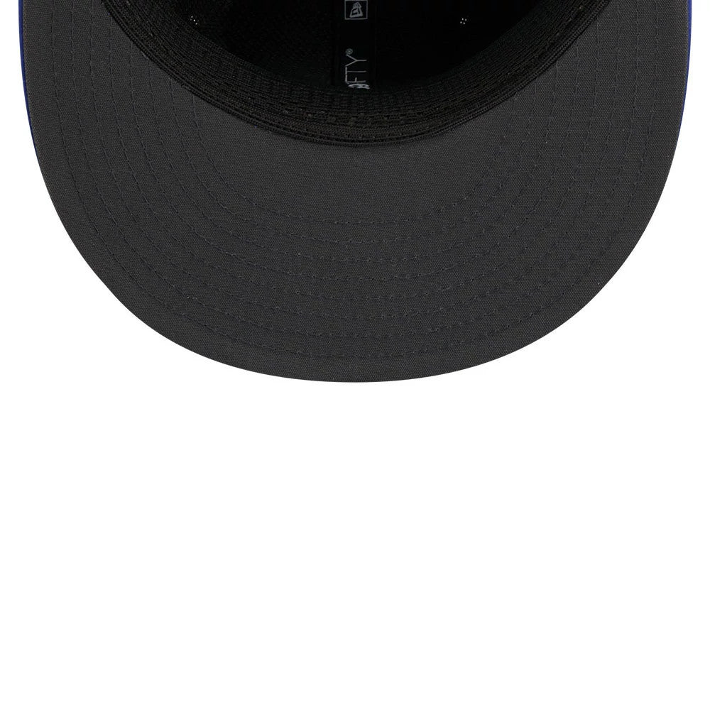 Pictured is this NFL Sideline 2026 Buffalo Bills 59FIFTY Fitted cap in blue. 2