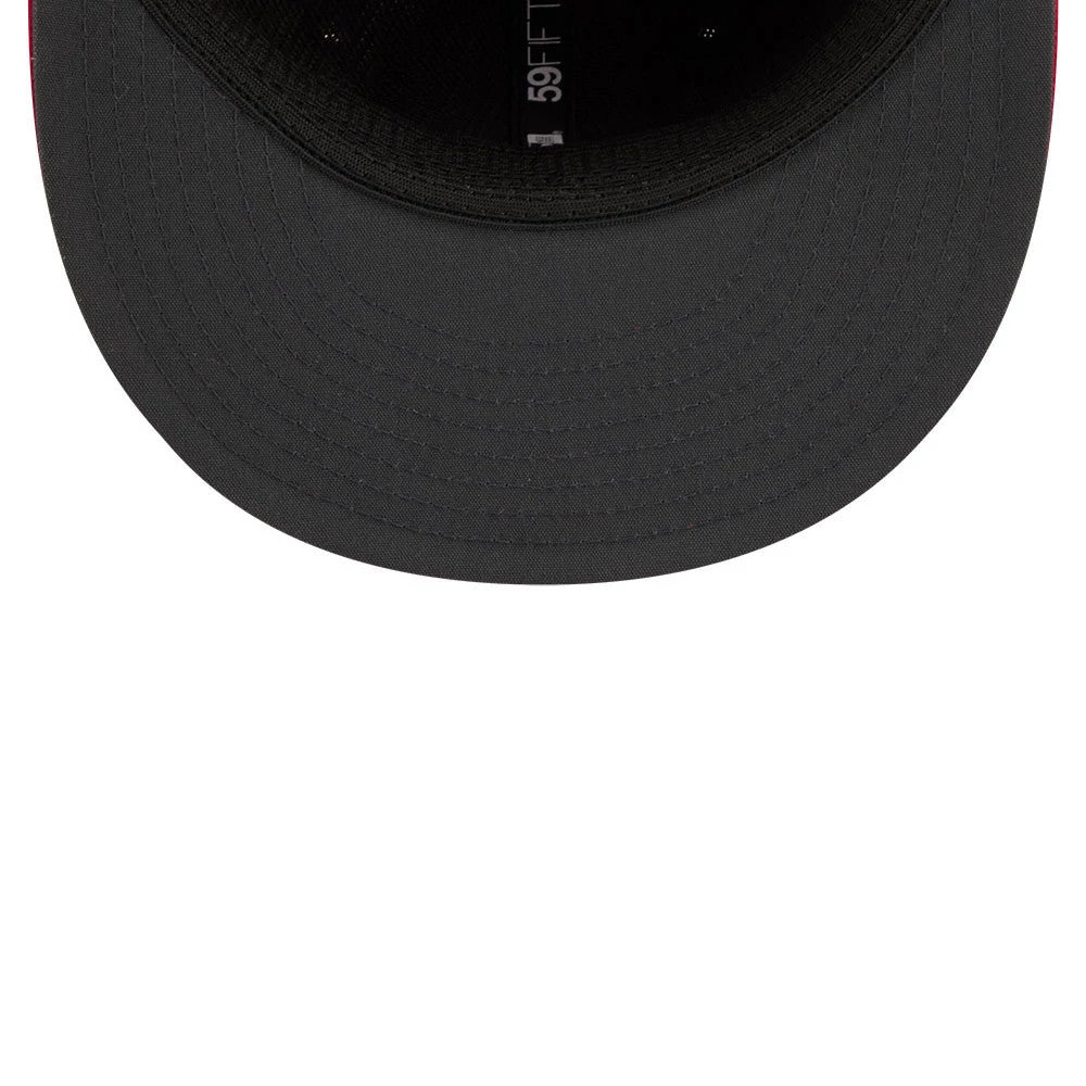 Pictured is this NFL Sideline 2026 Atlanta Falcons 59FIFTY Fitted cap in Red. 2