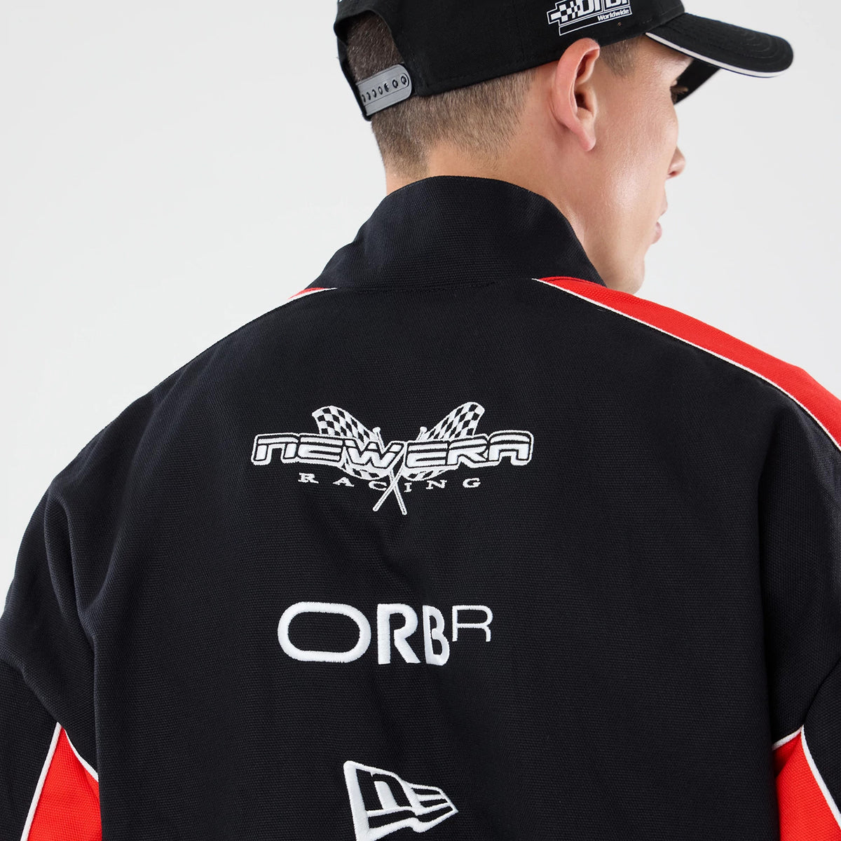 The model is wearing this Red Bull Racing Motorsport Jacket in black. 7