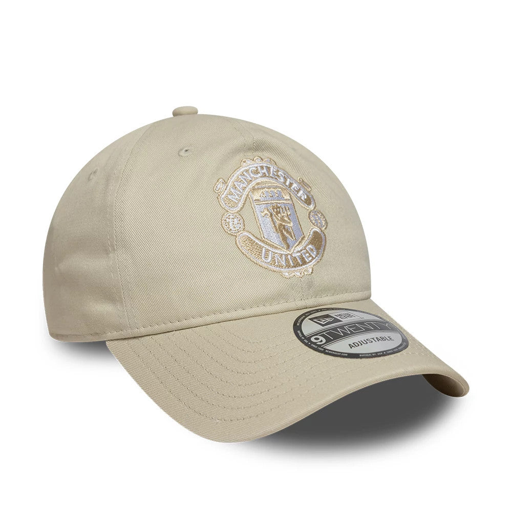 Pictured is this Manchester United FC 9TWENTY cap in cream. 3