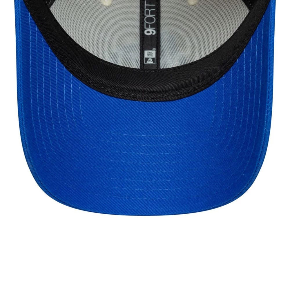 Pictured is this Vespa Contrast Visor 9FORTY cap in bright blue. 5