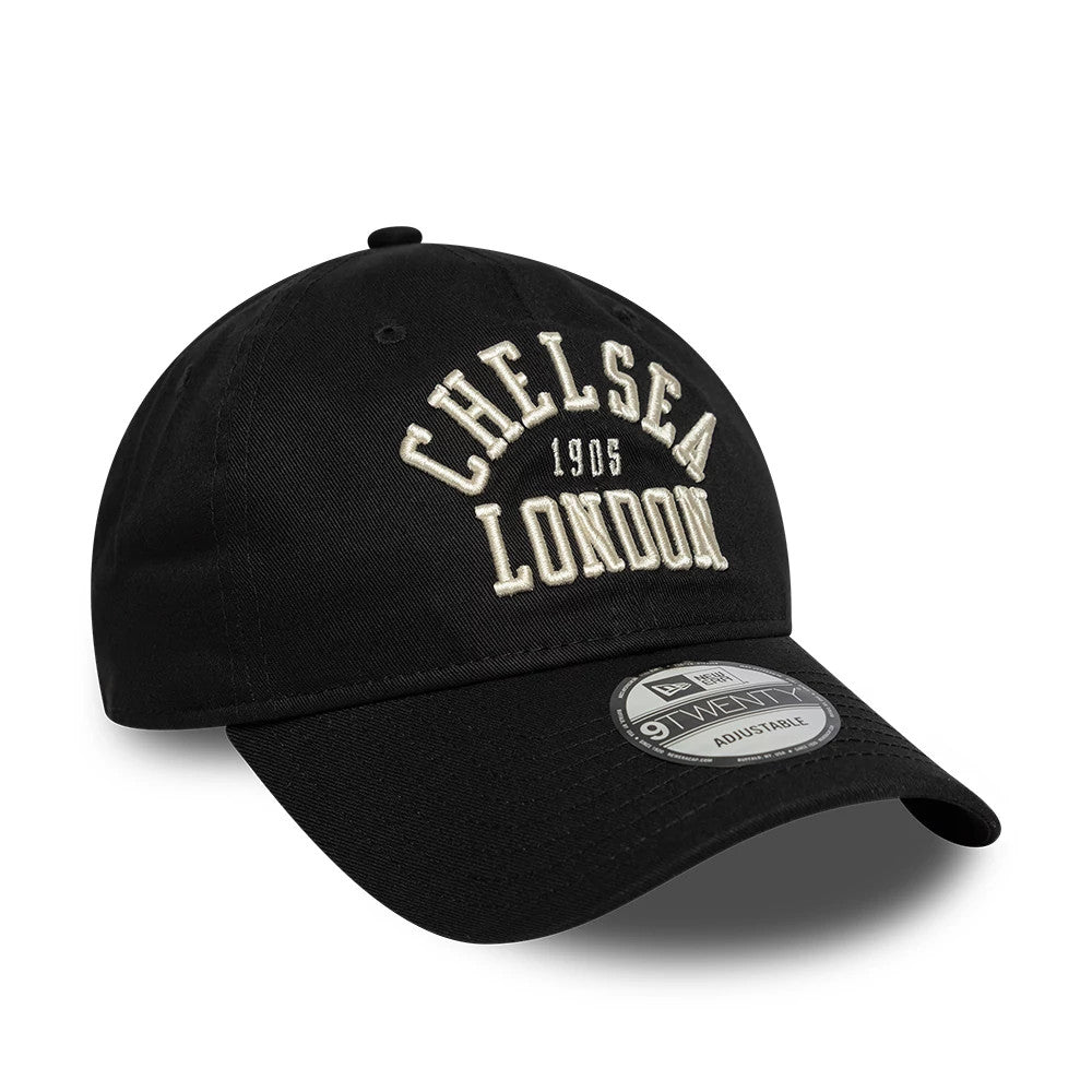 Pictured is this Chelsea FC Script 9TWENTY cap in black. 3