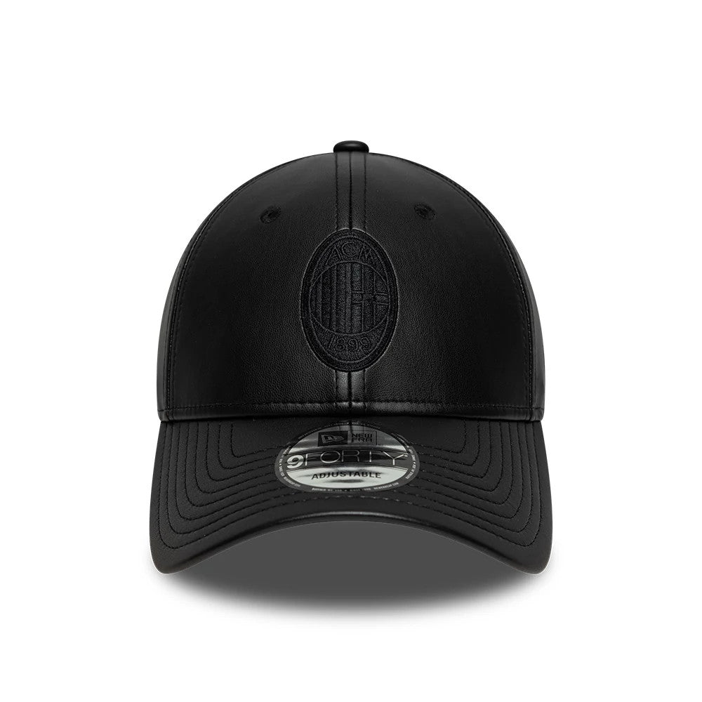 Pictured is this AC Milan PU 9FORTY cap in black. 2