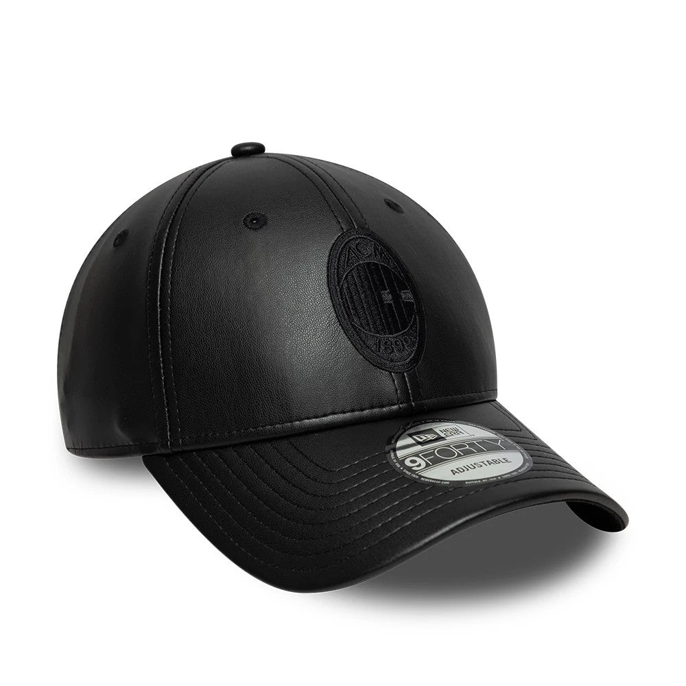 Pictured is this AC Milan PU 9FORTY cap in black. 3