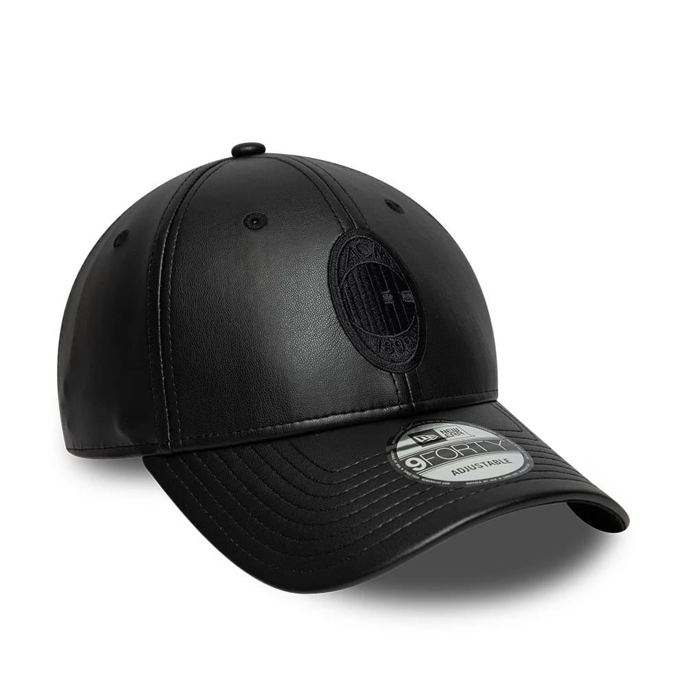Pictured is this AC Milan PU 9FORTY cap in black. 3