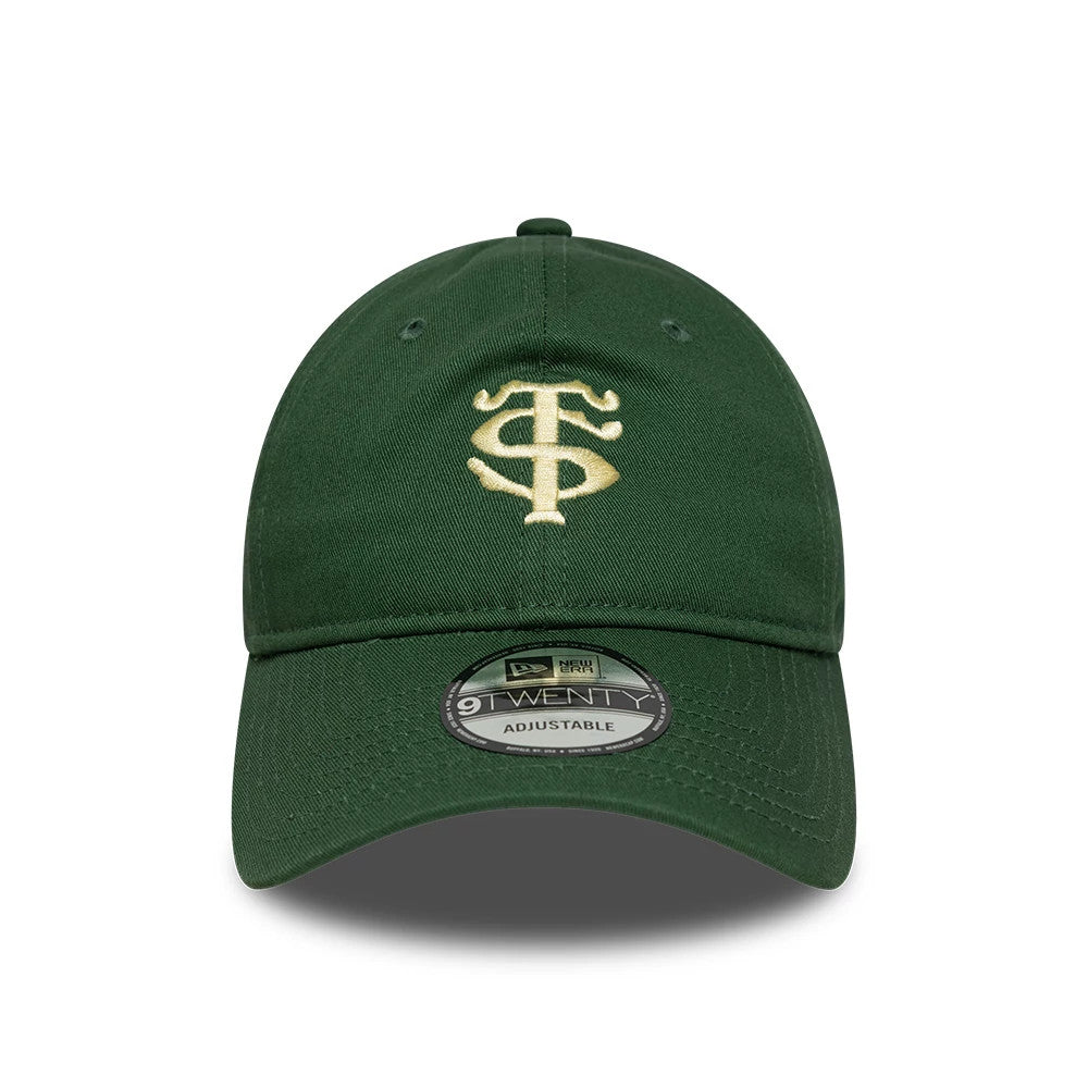 Pictured is this Stade Toulousain Stade Toulousain 9TWENTY cap in dark green. 2