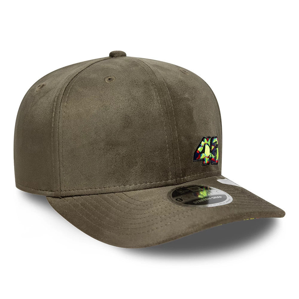 Pictured is this VR46 Flawless 9SEVENTY Stretch Snap cap in green. 4