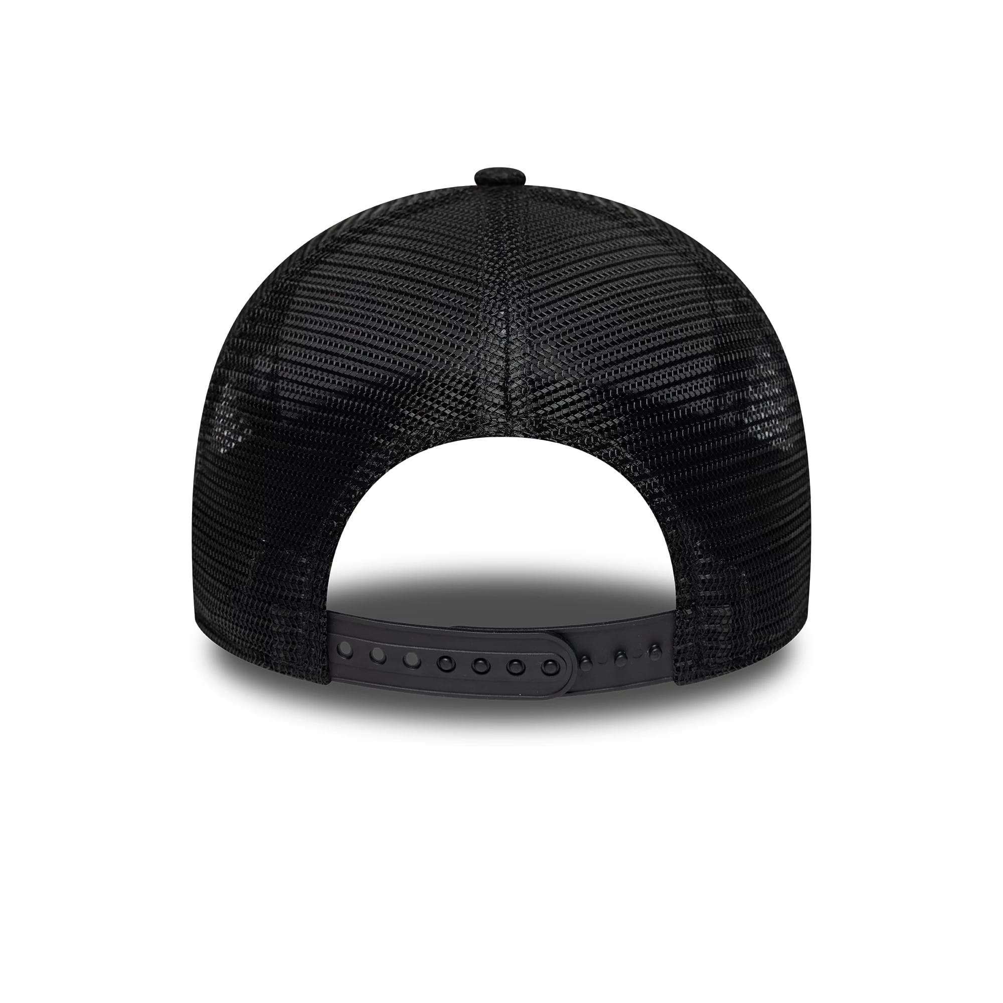 Pictured is this Liverpool FC Iridescent 9FORTY A-Frame Trucker cap in black. 4
