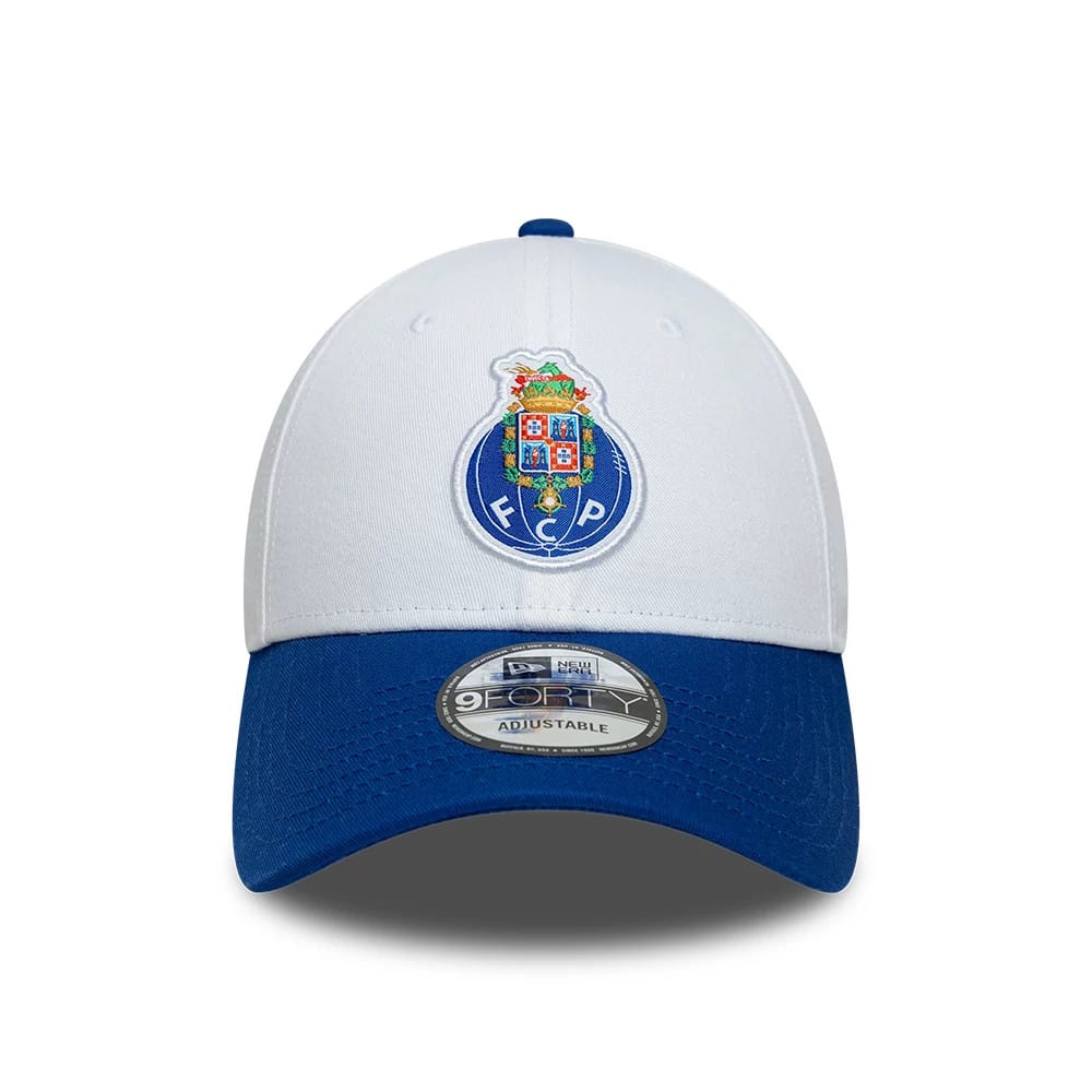 Pictured is this FC Porto Contrast 9FORTY cap in white & blue. 2