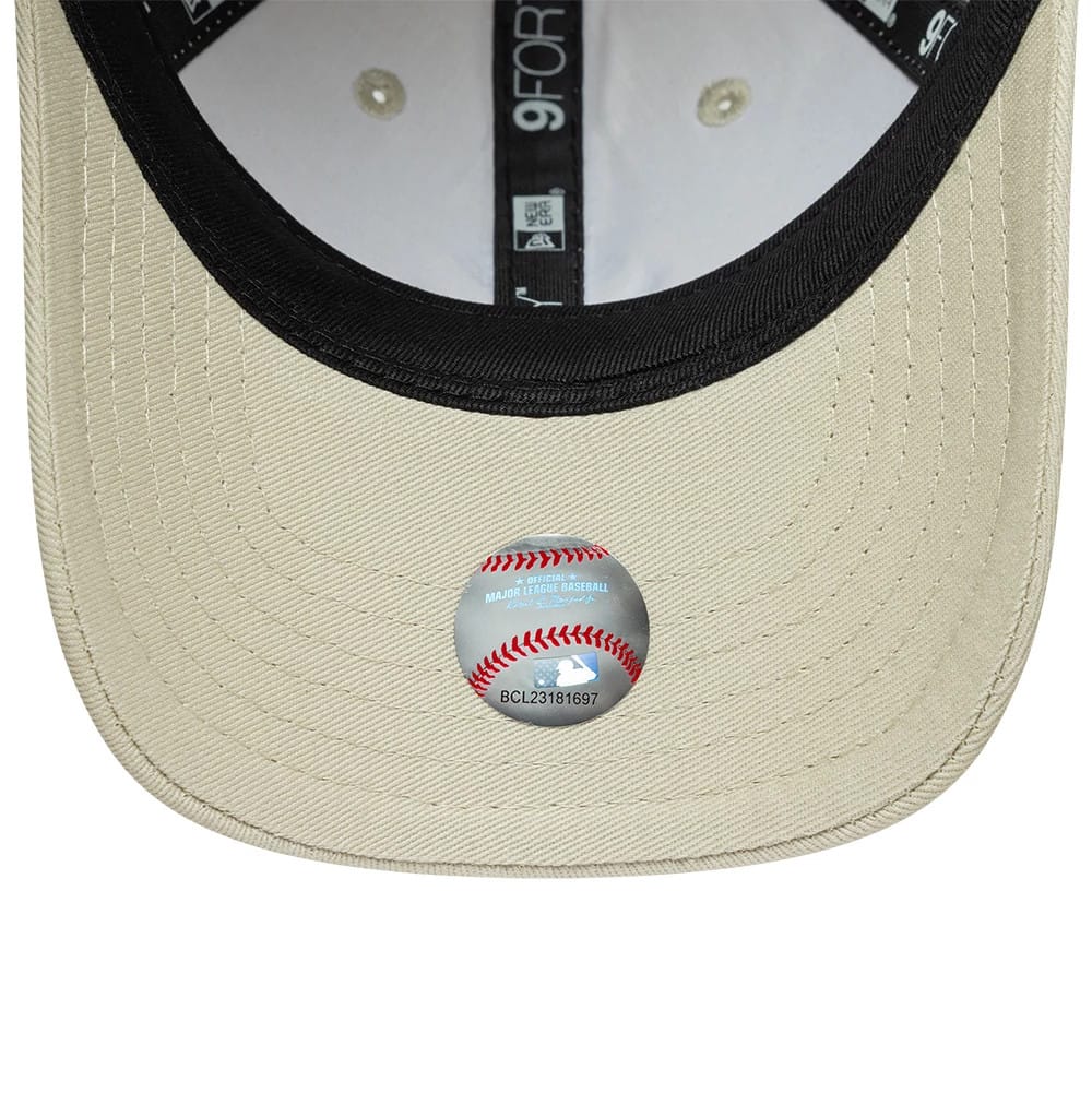 Pictured is this Toddler MLB Dino New York Yankees 9FORTY cap in cream. 5