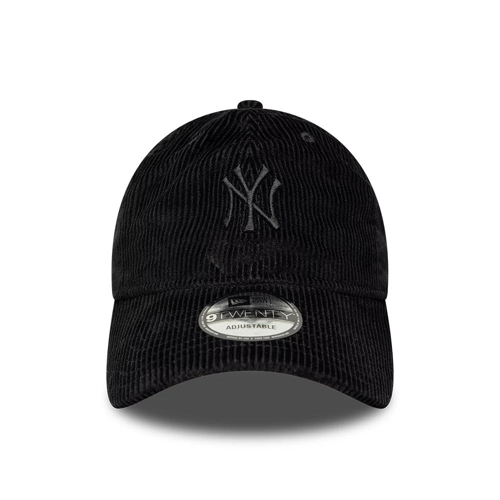Pictured is this MLB Cord New York Yankees 9TWENTY cap in black. 2