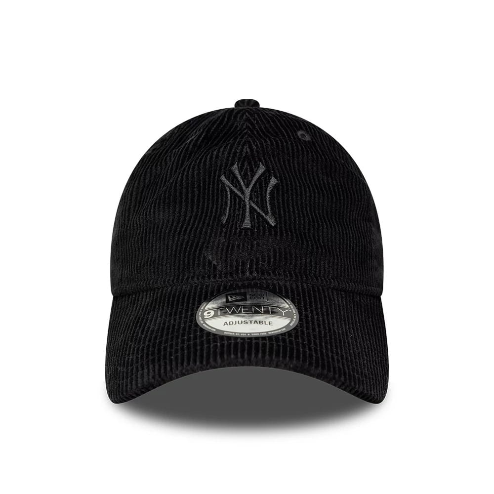 Pictured is this MLB Cord New York Yankees 9TWENTY cap in black. 2
