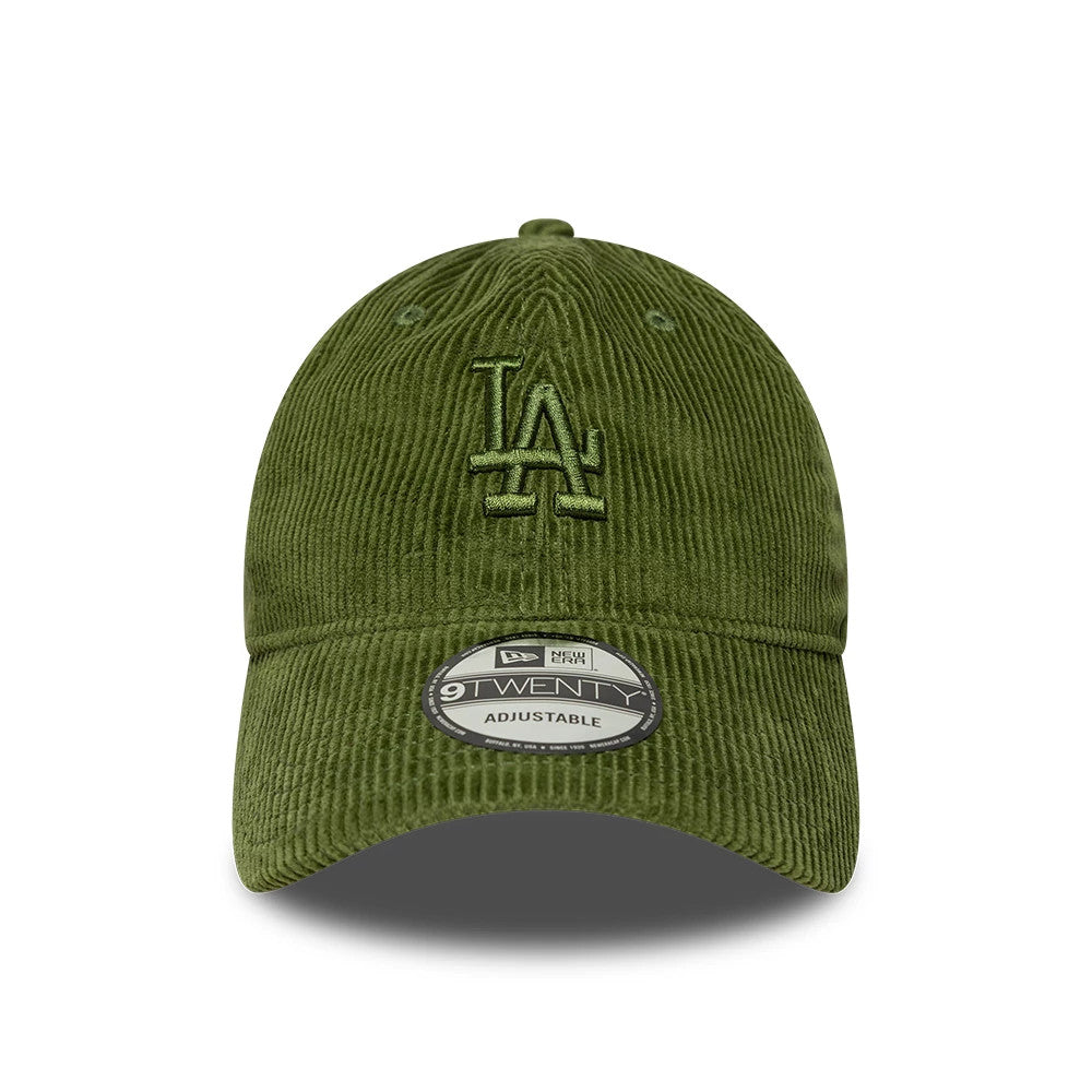 Pictured is this MLB Cord LA Dodgers 9TWENTY cap in green. 2