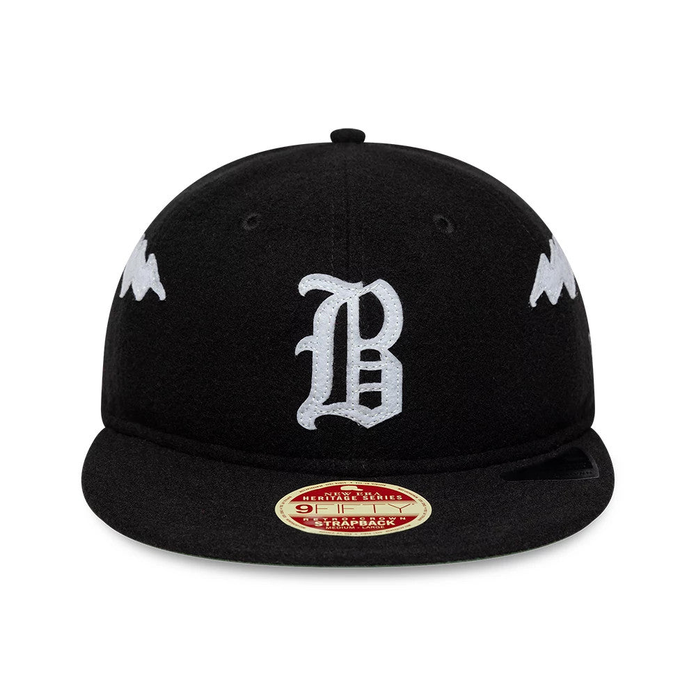 Pictured is this MLB Heritage Atlanta Braves Retro Crown 9FIFTY cap in black. 3