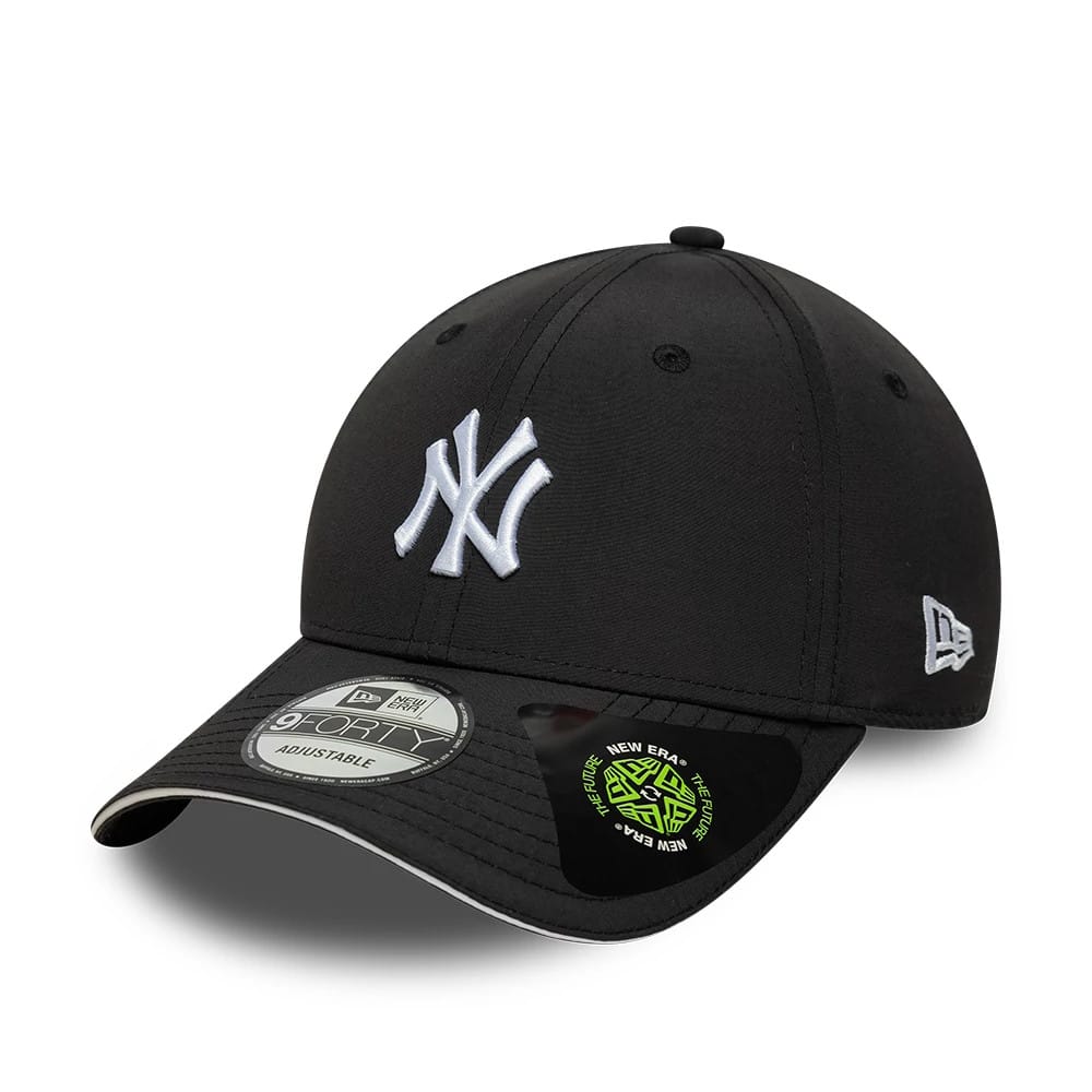 Pictured is this MLB Recycled New York Yankees 9FORTY cap in black. 1