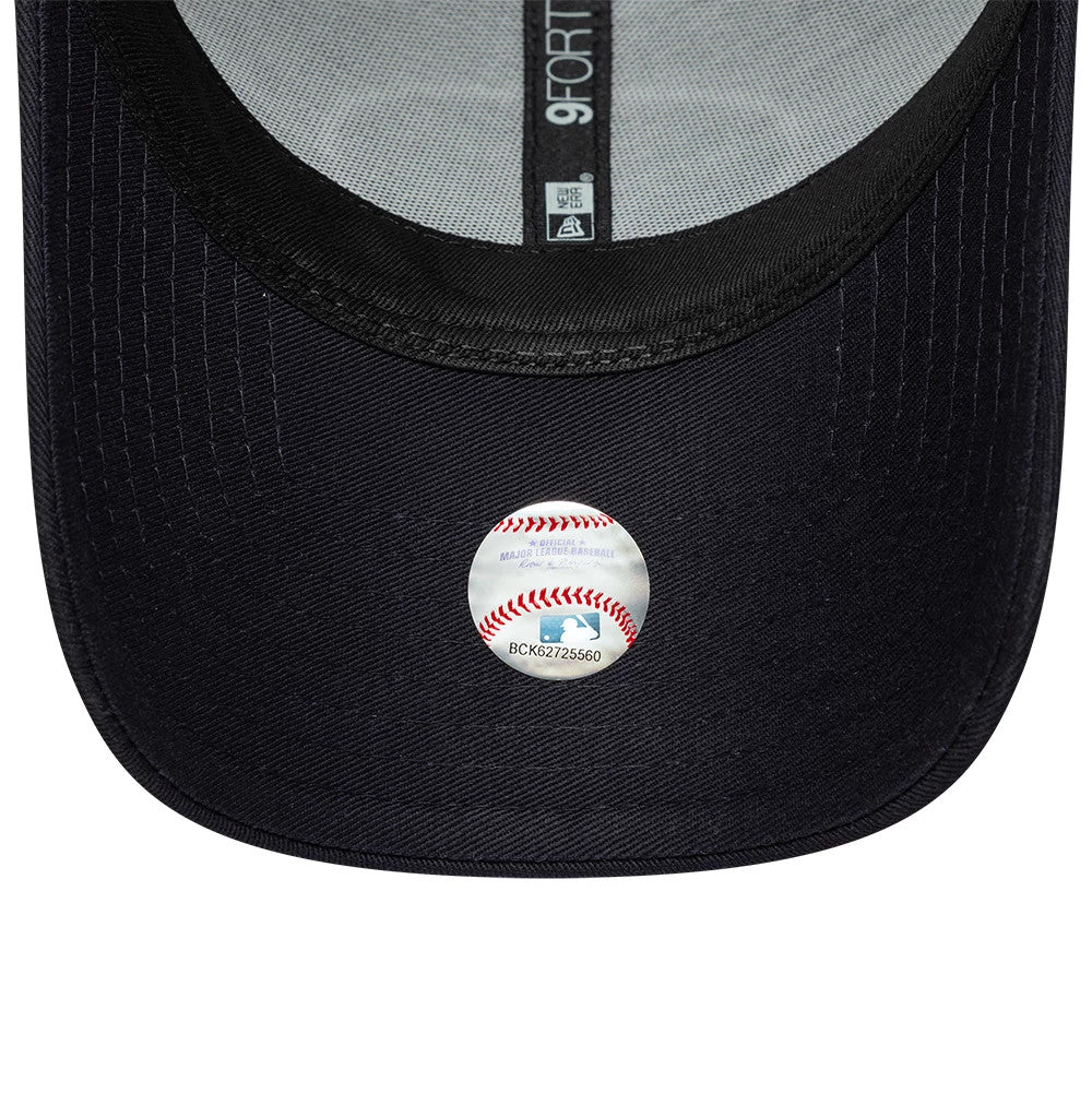 Pictured is this MLB Patch New York Yankees 9FORTY cap in navy. 5