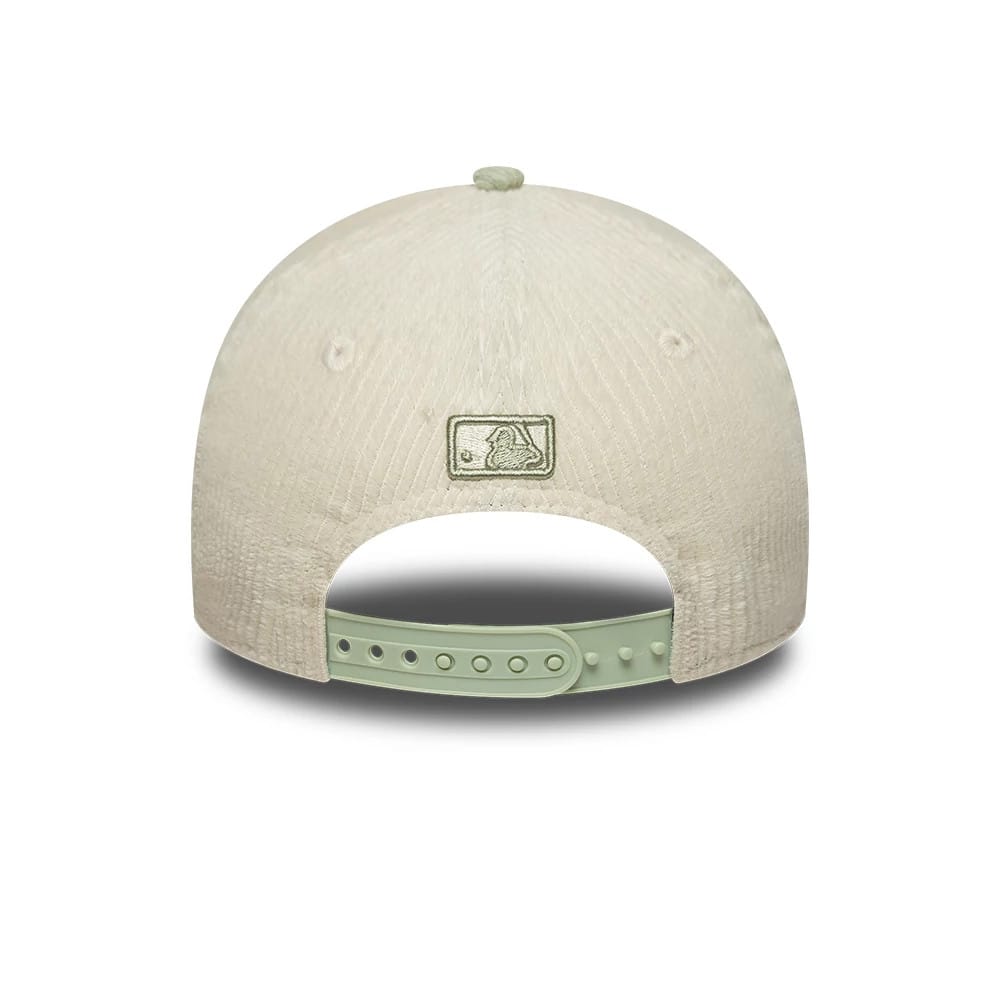 Pictured is this Youth MLB Cord LA Dodgers 9FORTY M-Crown cap in cream. 4