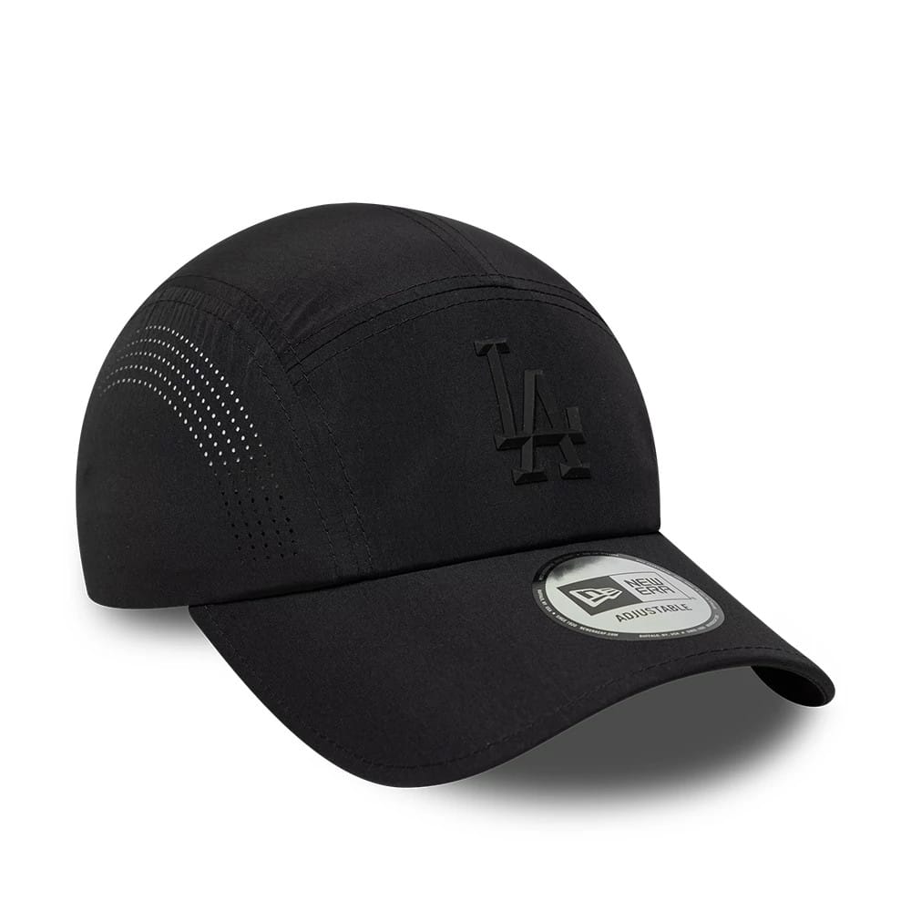 Pictured is this MLB Tech Midi LA Dodgers Runner cap in black. 3