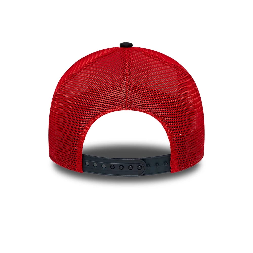Pictured is this Youth DC Patch Superman 9FORTY A-Frame Trucker cap in white. 4