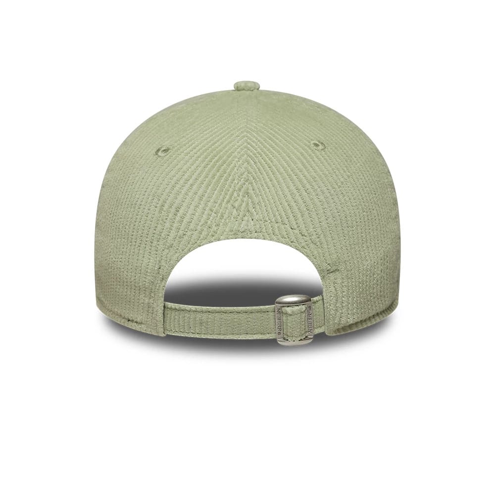 Pictured is this Womens MLB Cord LA Dodgers 9FORTY cap in pastel green. 4