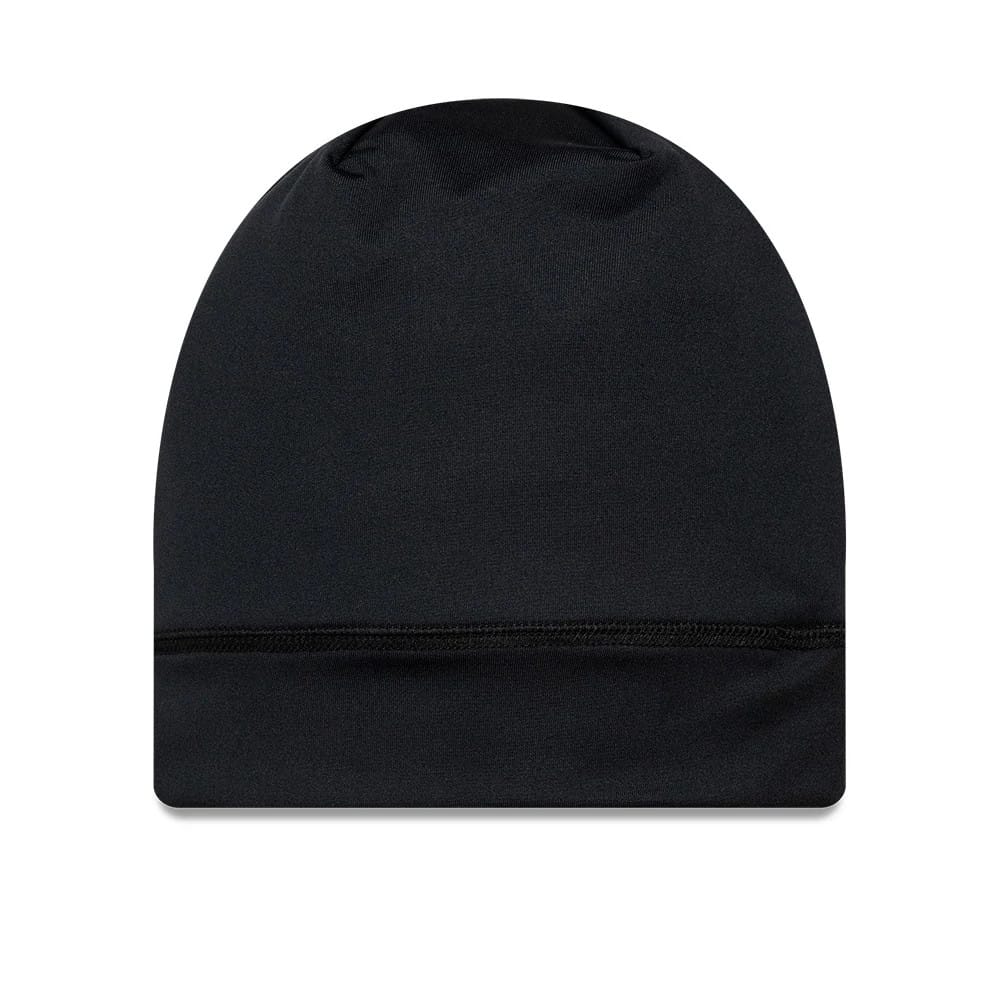 Pictured is this New Era Sport Skull Knit Beanie hat in black. 2
