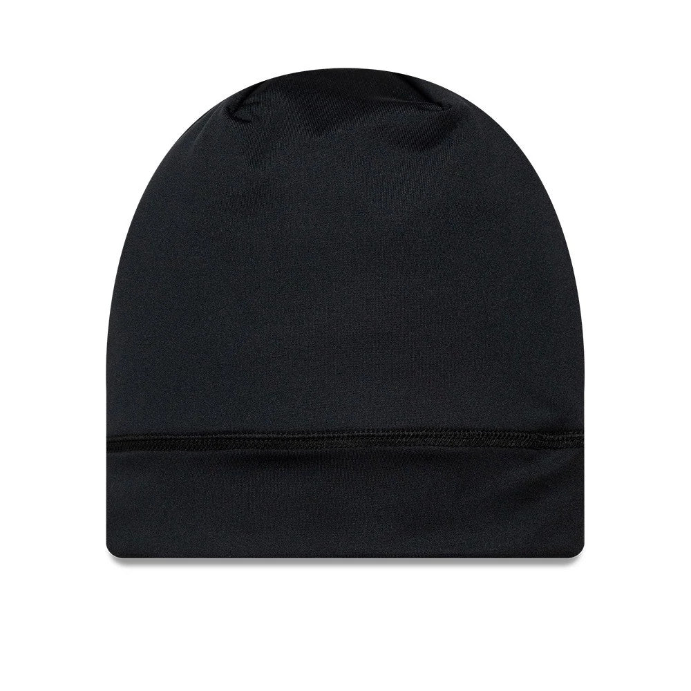 Pictured is this New Era Sport Skull Knit Beanie hat in black. 2
