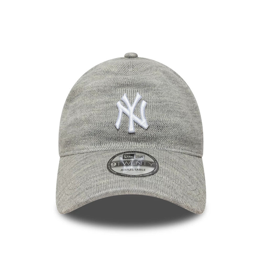 Pictured is this MLB Knitted New York Yankees 9TWENTY A-Frame cap in grey. 2