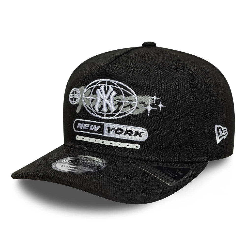 Pictured is this MLB Graphic New York Yankees 19TWENTY cap in black. 1