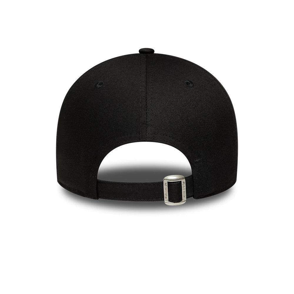 Pictured is this Womens MLB Tortoise Infill LA Dodgers 9FORTY cap in black. 4
