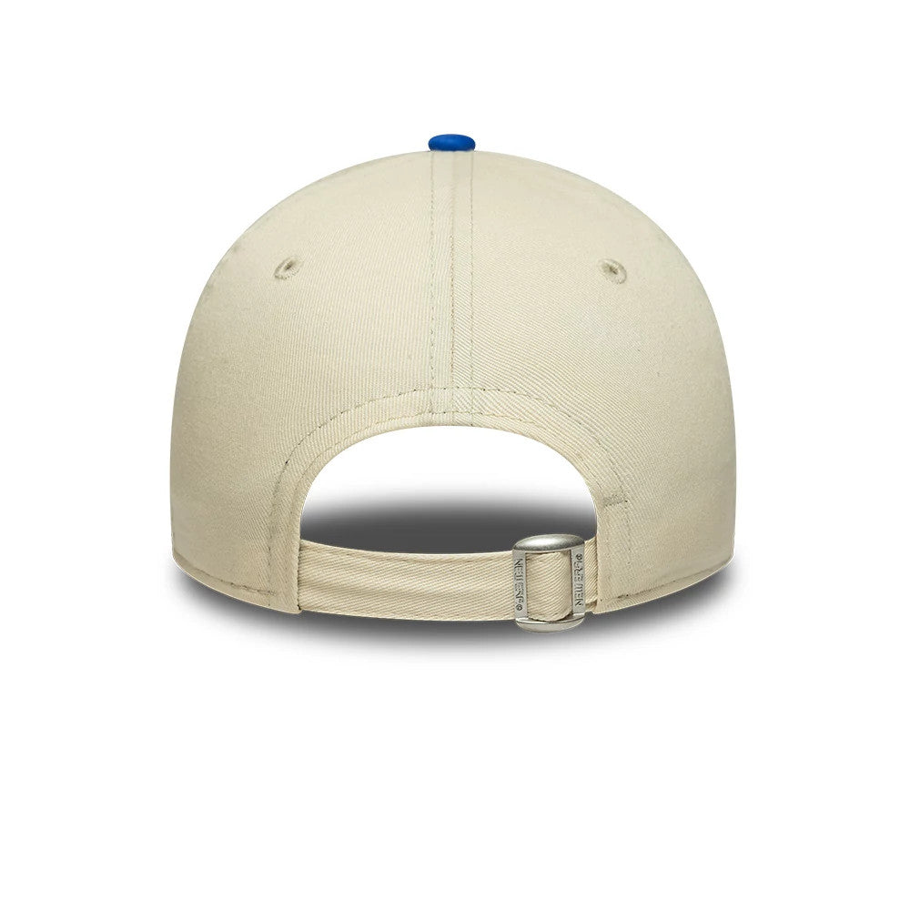 Pictured is this Youth MLB League Essential New York Yankees 9FORTY cap in cream & blue. 4