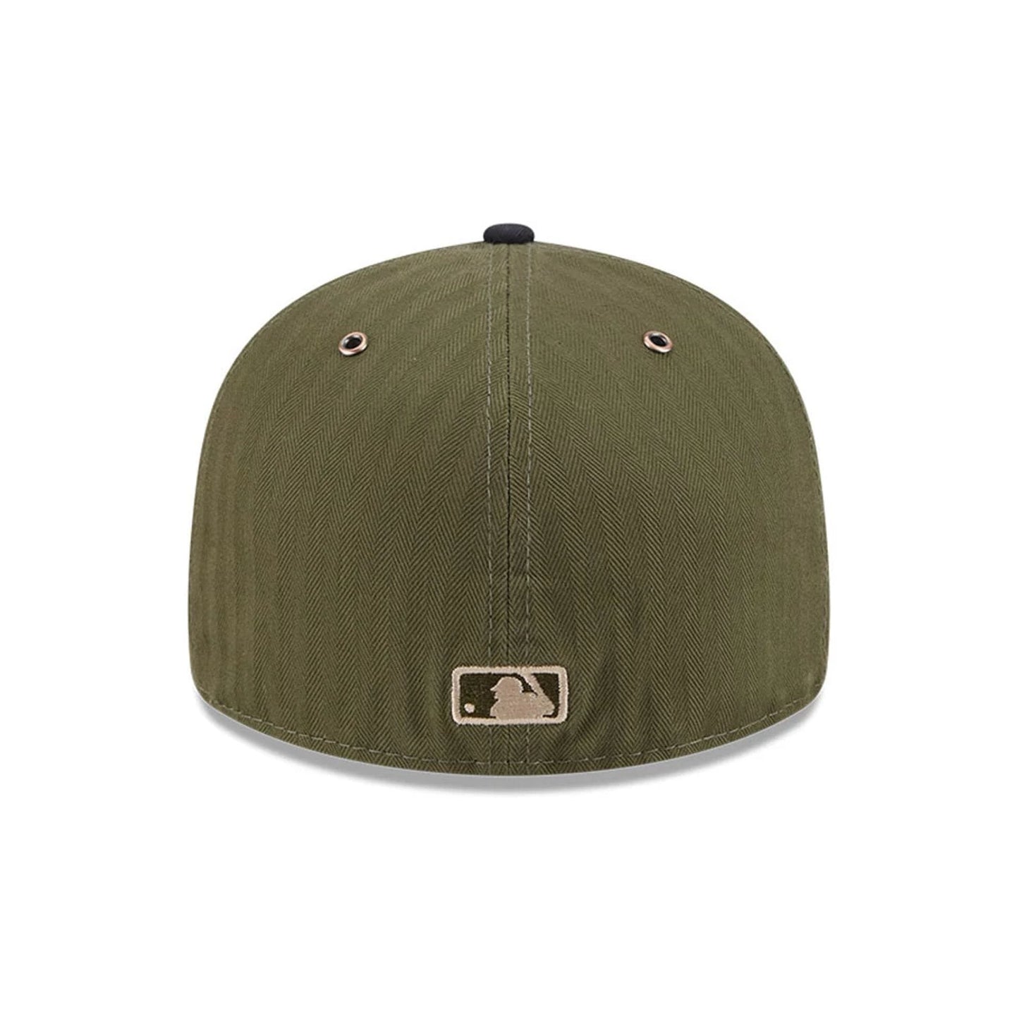 Pictured is this MLB American Herringbone Boston Red Sox 59FIFTY Fitted cap in green. 7