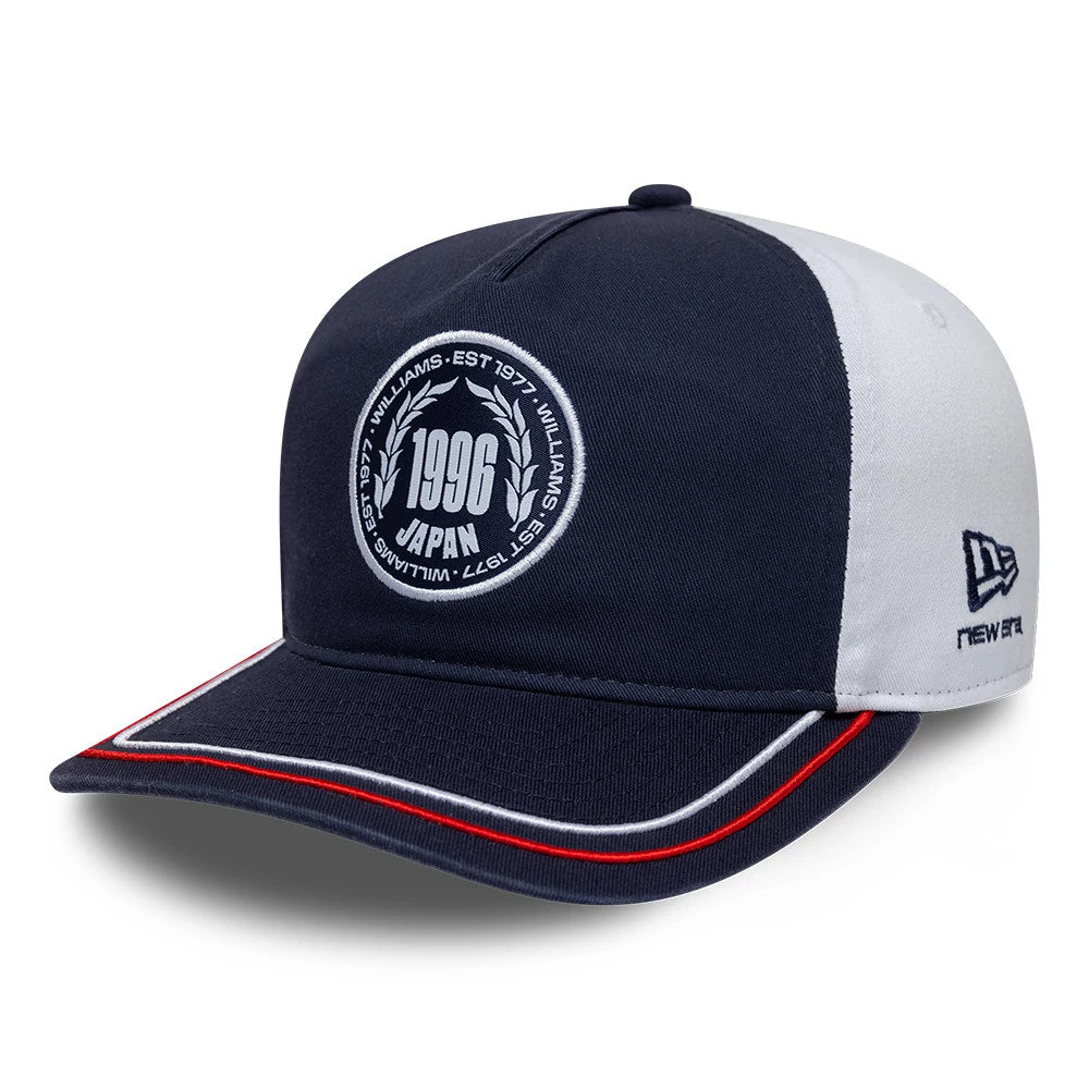 Pictured is this Atlassian Williams F1 Team Suzuka Race Special 19TWENTY Adjustable cap in navy. 3
