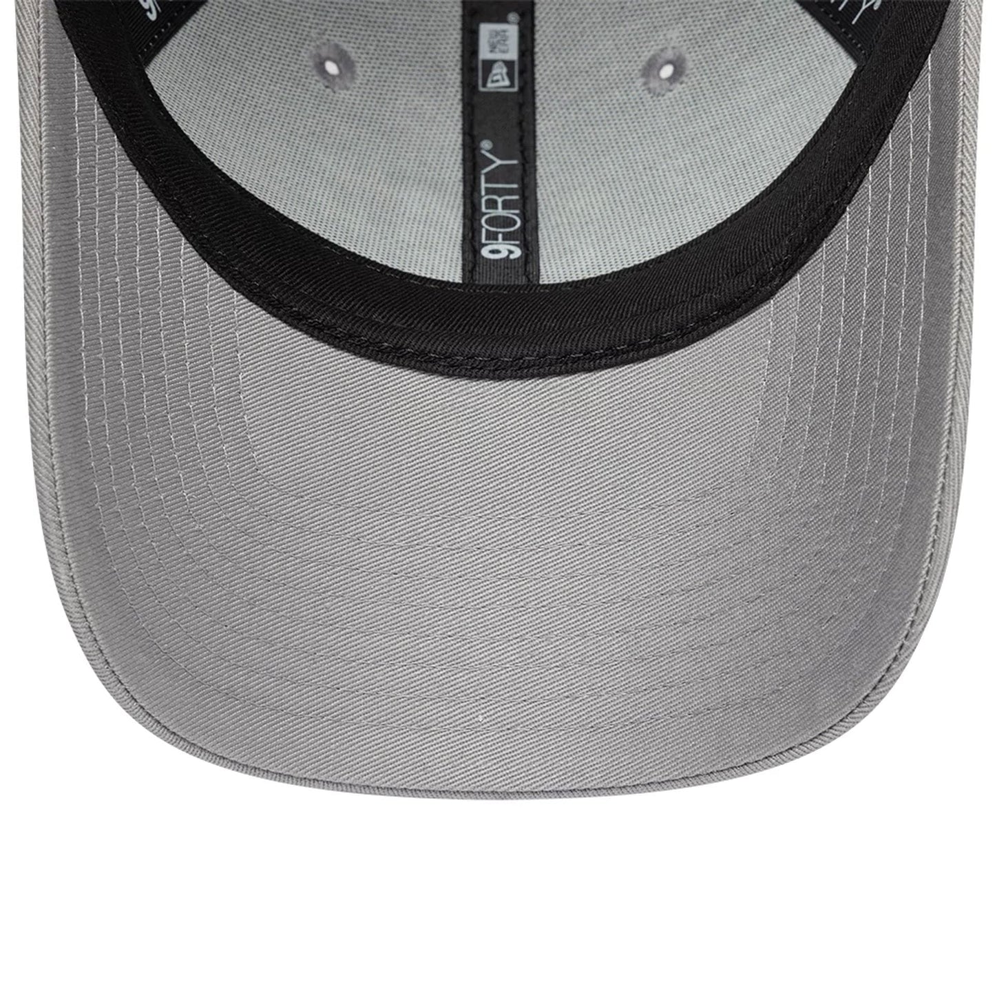 Pictured is this Womens New Era Floral Icon 9FORTY cap in grey. 7