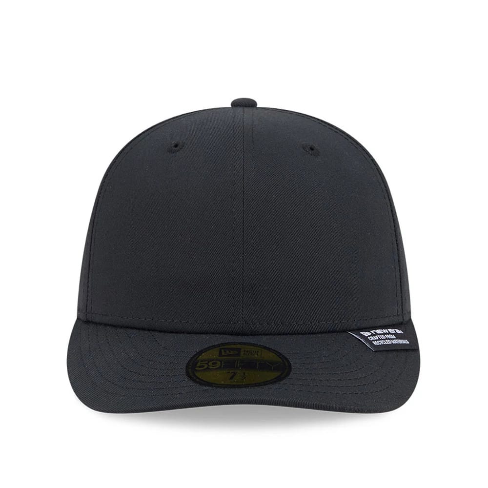 Pictured is this New Era Recycled Twill 59FIFTY Fitted cap in black. 3