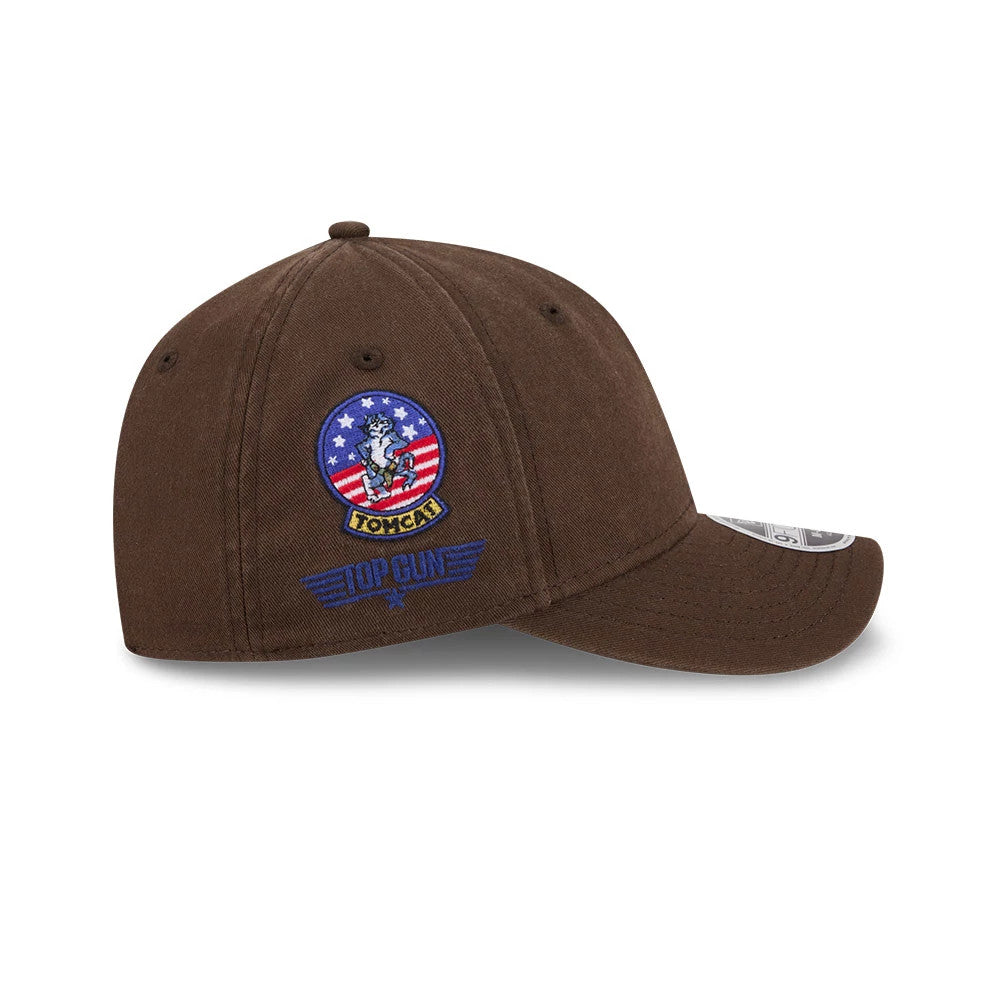 Pictured is this Top Gun 9FORTY M-Crown cap in dark brown. 7