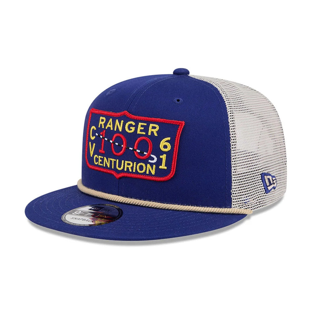 Pictured is this Top Gun 9FIFTY Trucker cap in dark blue. 4