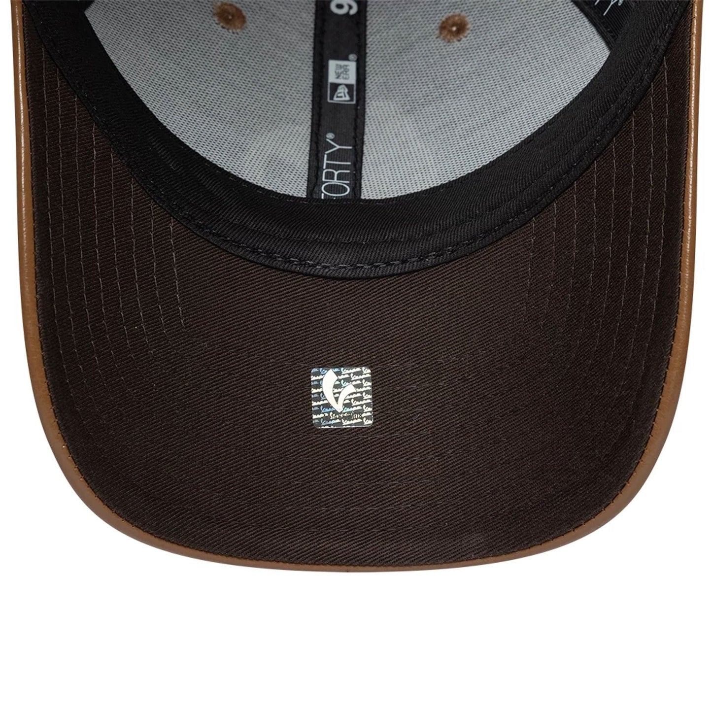 Pictured is this Crinkle Vespa 9FORTY Adjustable cap in dark brown. 7