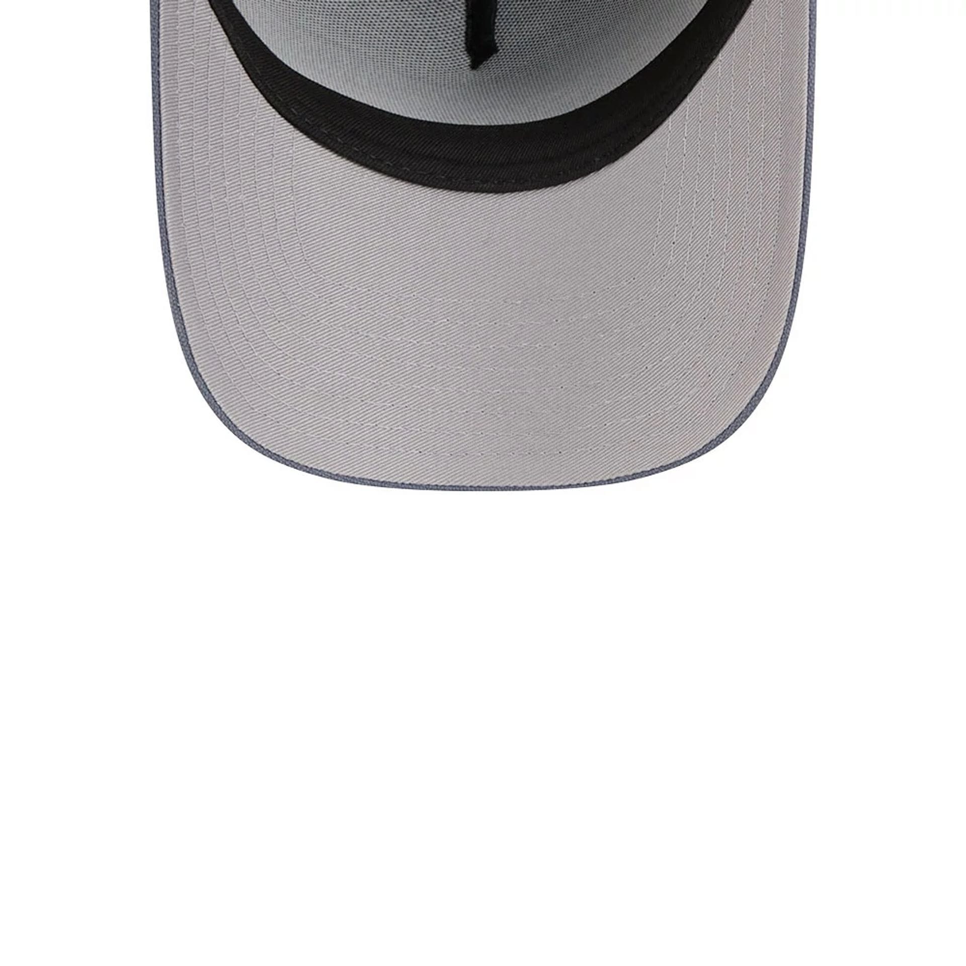 Pictured is this New Era Denim 59FORTY A-Frame Fitted cap in dark blue. 2