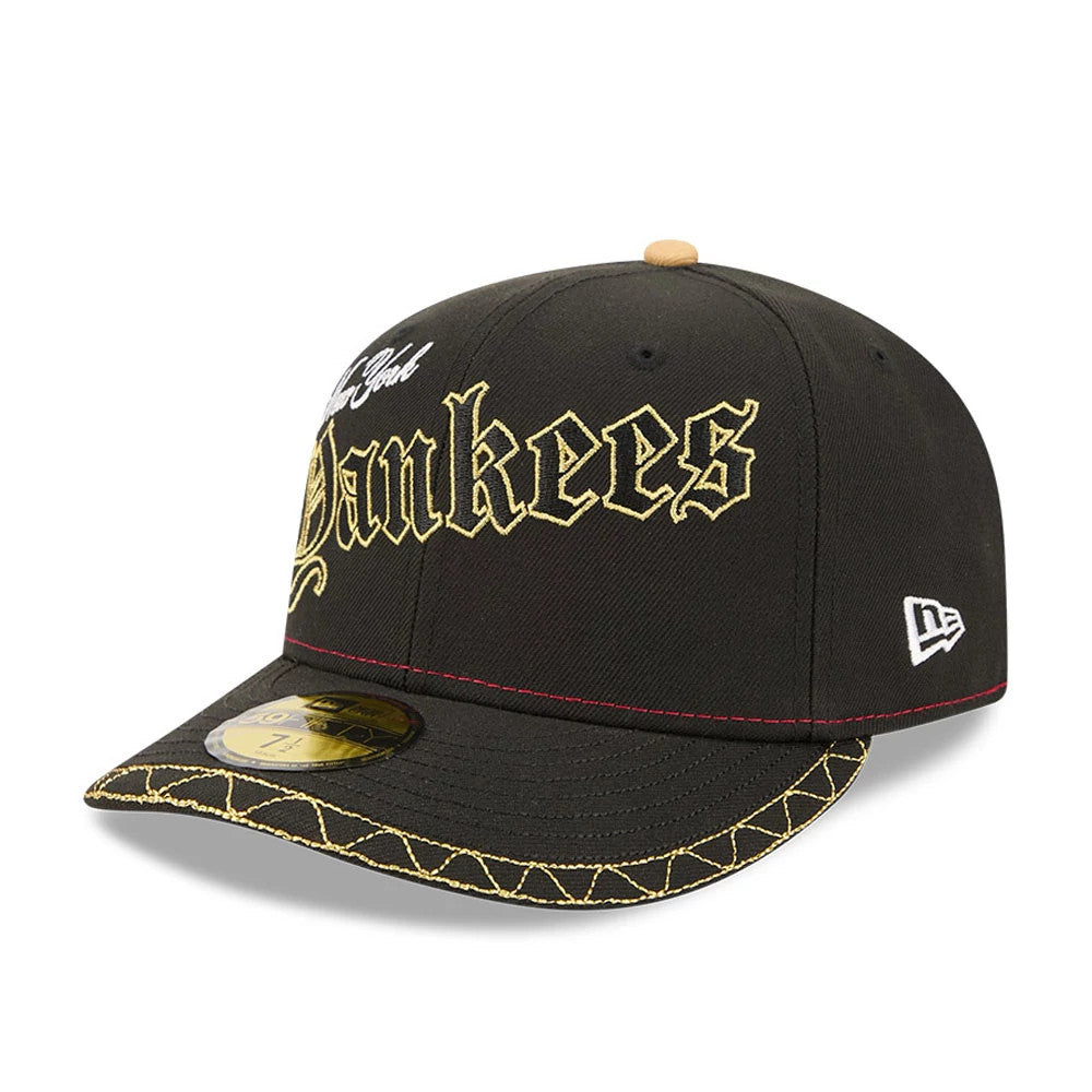 Pictured is this MLB Cinco De Mayo New York Yankees 59FIFTY Fitted cap in black. 4