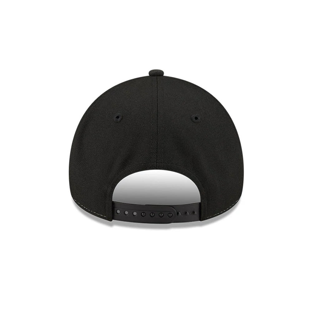 Pictured is this MLB X Coming To America Soul Glo New York Mets 9FORTY A-Frame Adjustable cap in white. 7